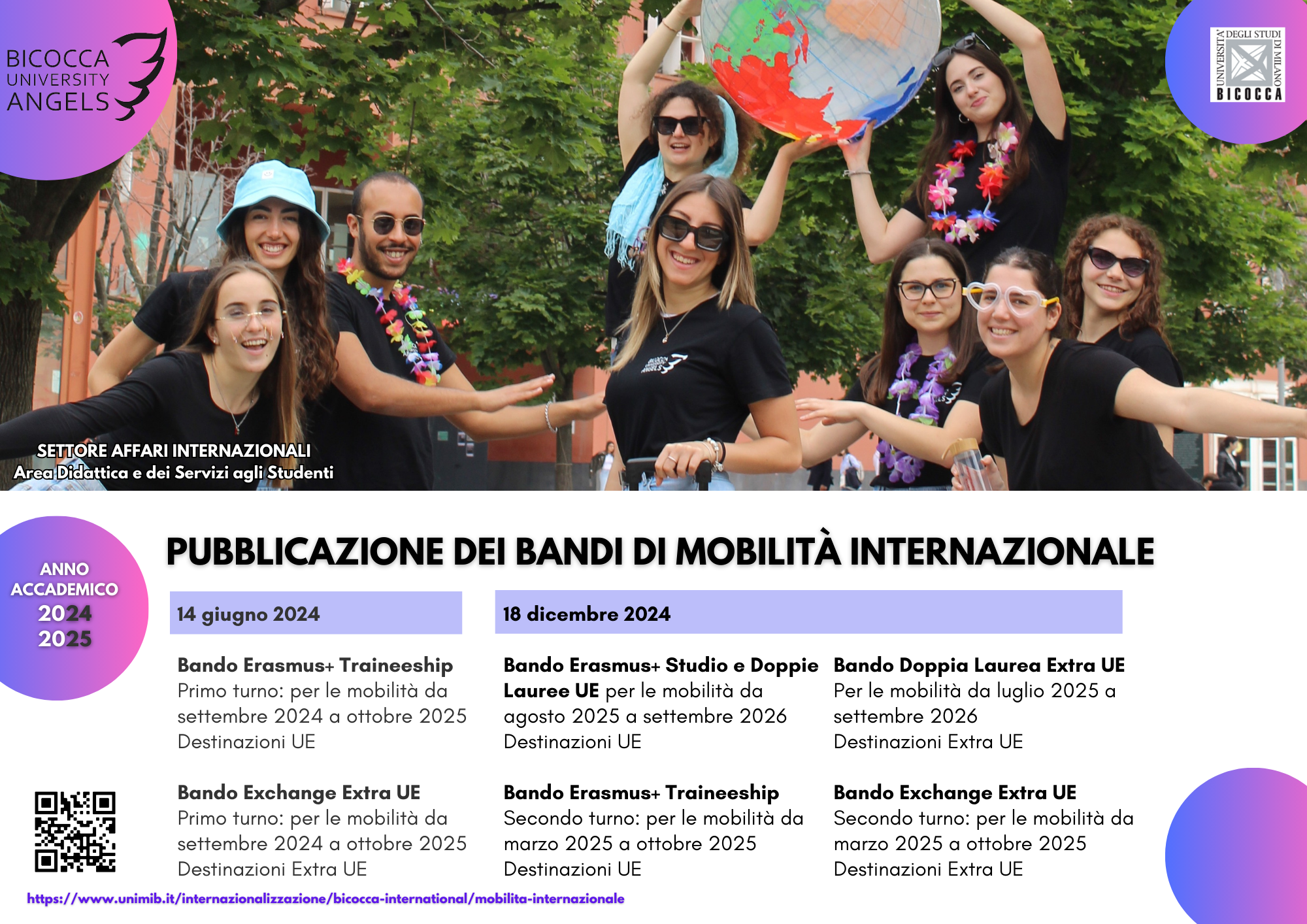 Bandi mobilità internazionale